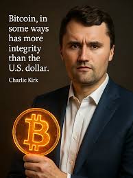A passionate advocate for human rights and a Bitcoin visionary who championed financial freedom, Charlie Kirk leaves behind a legacy that continues to inspire.